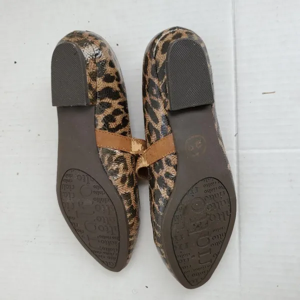 Rialto Flats Pavio Brown Black Leopard Print Flats 6 - Image 2