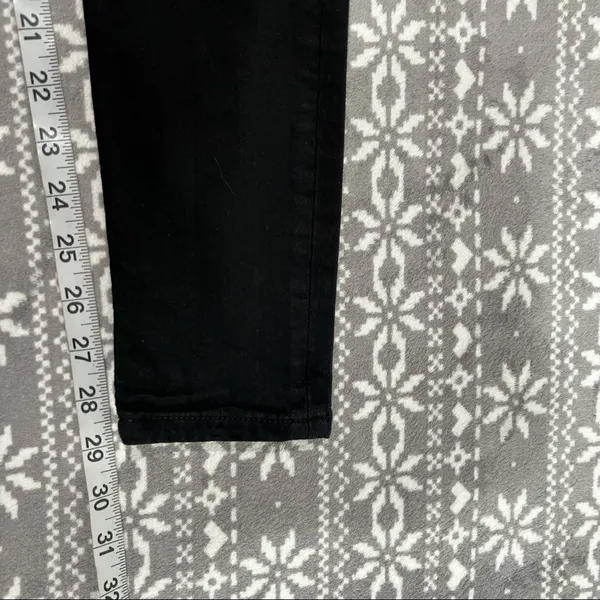 Reformation Harper Ultra High Rise Skinny Jeans‎ Black Size 24 Minimalist Casual - Image 10