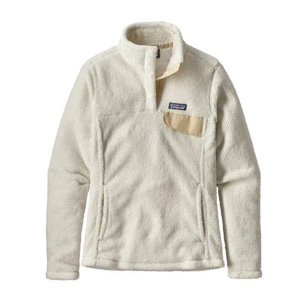 Patagonia Re-Tool Snap-T Fleece Polartec Pullover Cream White Size Large - Image 2