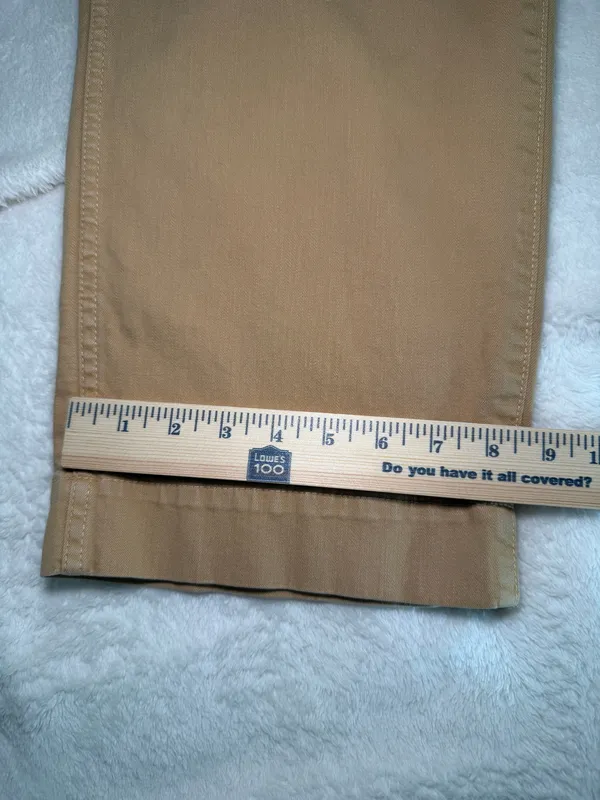 The Perfect Vintage Wide Leg High Rise Madewell Women Earthen Gold Size 27 Fall - Image 7