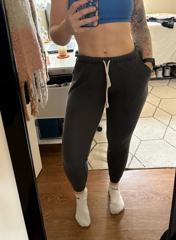 Aerie Waffle Knit Joggers - Image 2