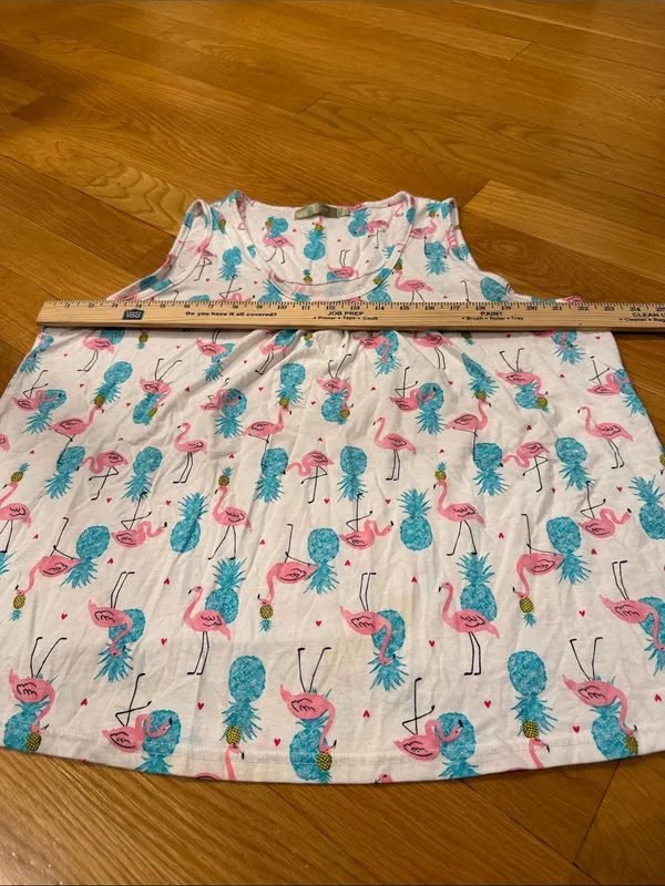 Mia Lucce flamingo pajama short set size Xlarge . - Image 2
