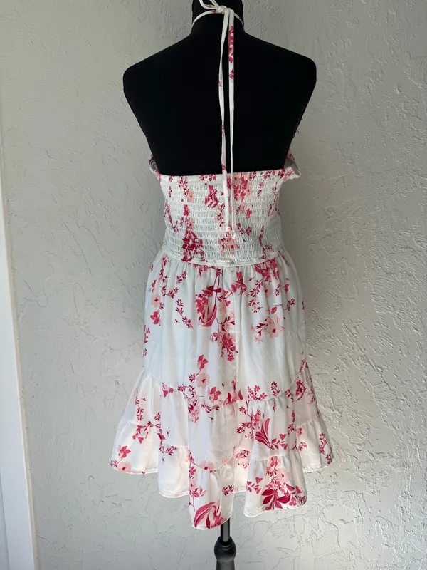 Francesca’s halter floral dress - Image 5
