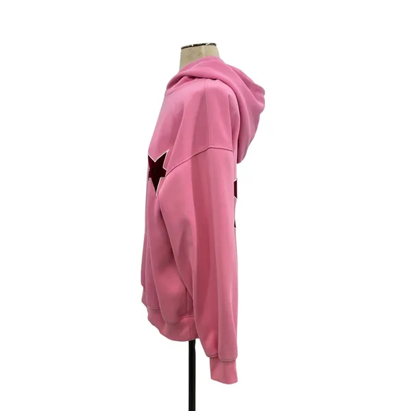 Aelfric Eden‎ Pink Star Graphic Hoodie Sweatshirt Oversized Streetwear Medium - Image 8