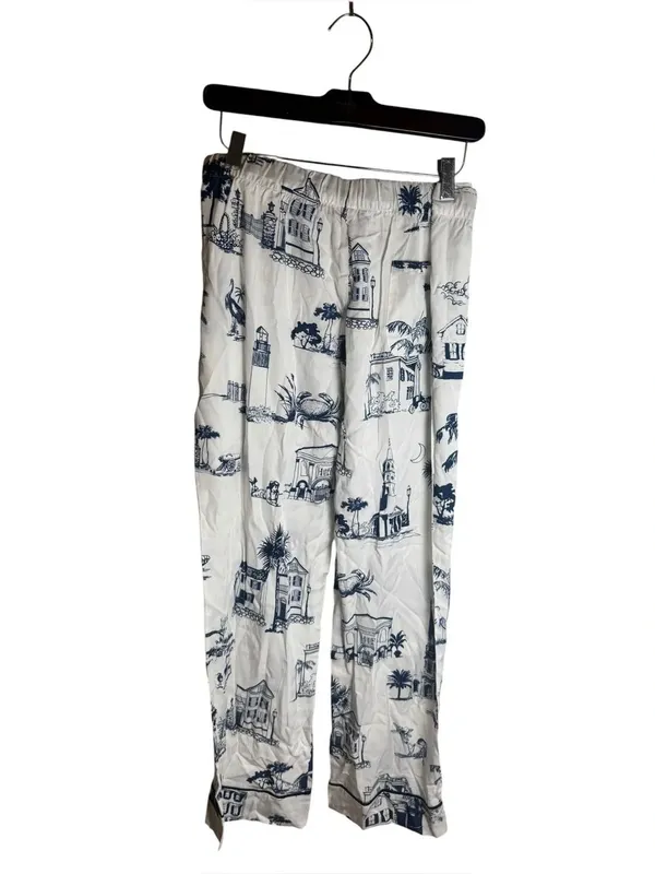 Katie Kime Charleston Toile Print Pajama Set S NWOT - Image 6