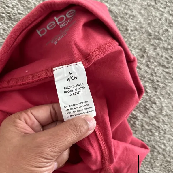 Bebe Sport Women's Mesh Pocket Short - Image 8