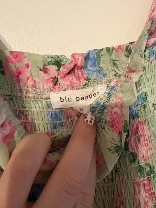 Blu Pepper Dress - Image 3