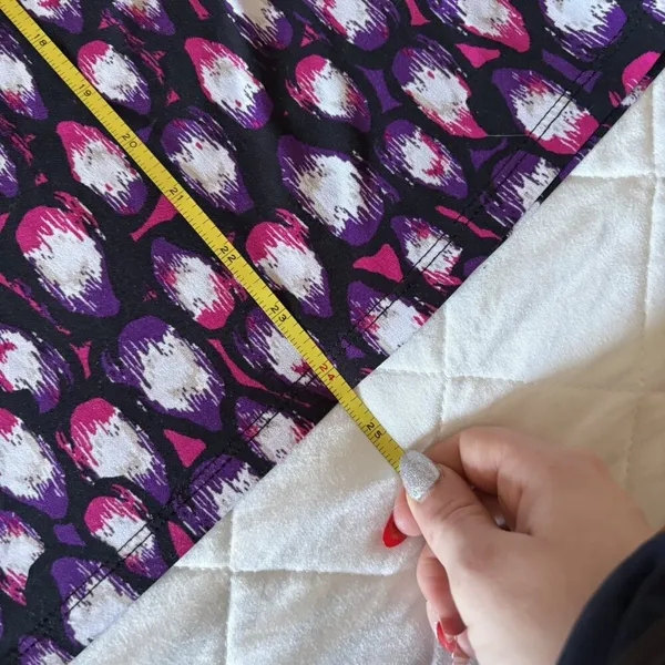 Womens Size Medium Purple Short Sleeve Blouse‎ Peasant Officecore Corporate Goth - Image 5