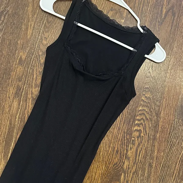 Lace Black Maxi Dress Size XS - Image 4