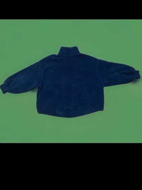H&M Oversized Half-Zip Teddy Fleece Pullover - Image 3