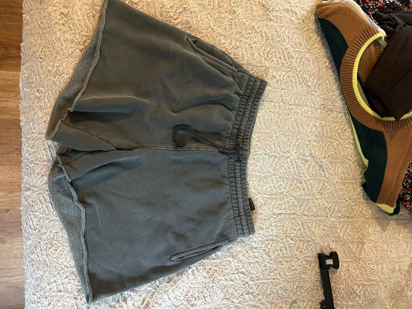 TNA Cozy Aritzia Fleece Sweatshorts - Image 4