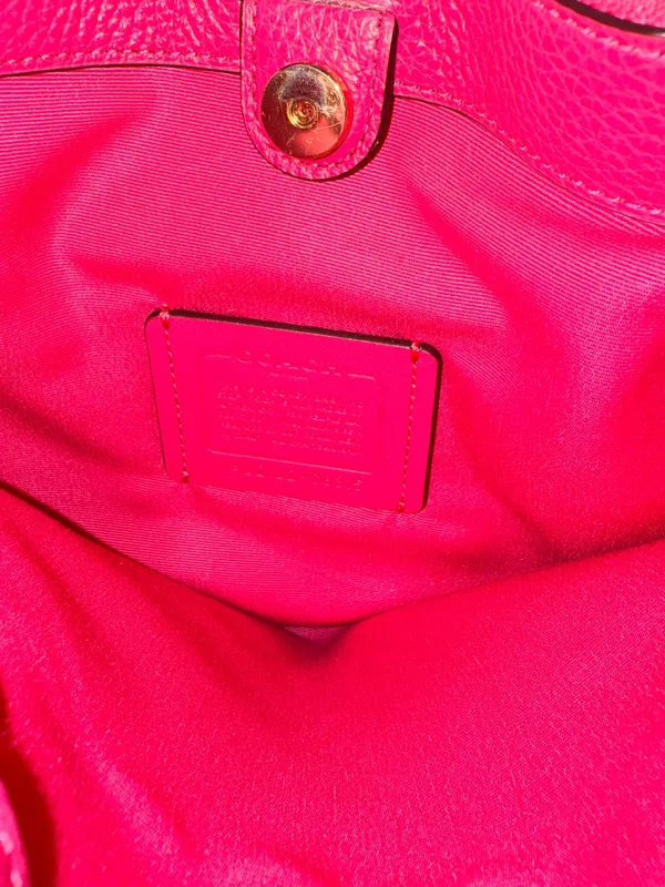 Coach Pink shoulder bag - Image 10
