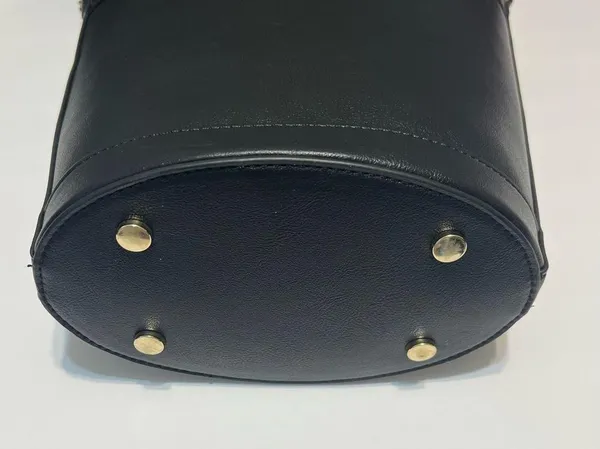 INC International Concepts Black Bucket Bag Style Purse - Image 11