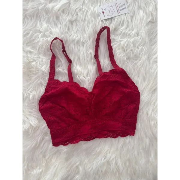 Cosabella Never Say Never Curvy Sweetie Soft Bra Mystic Red Size XS - Image 3
