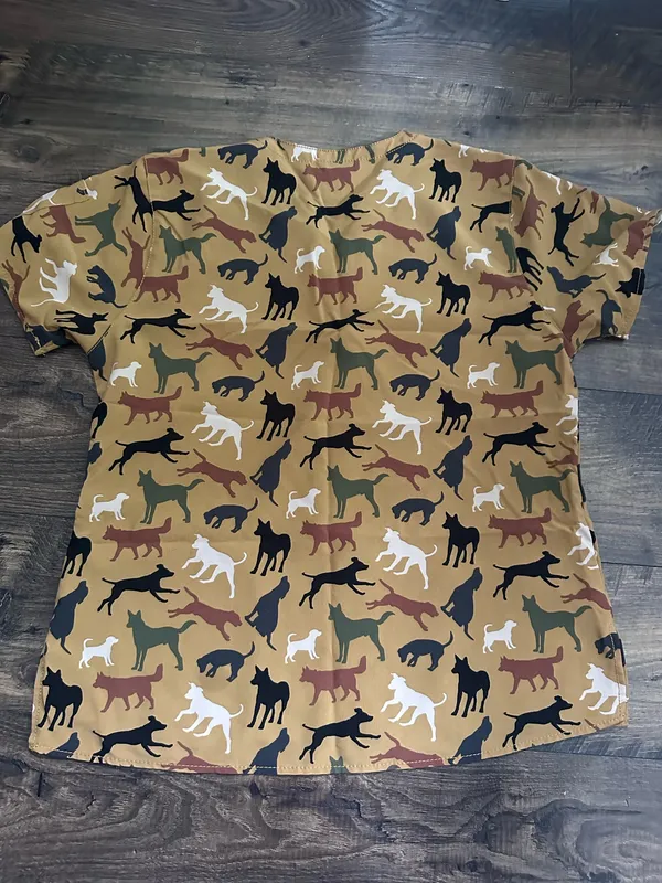 women’s carhartt scrub top - Image 4