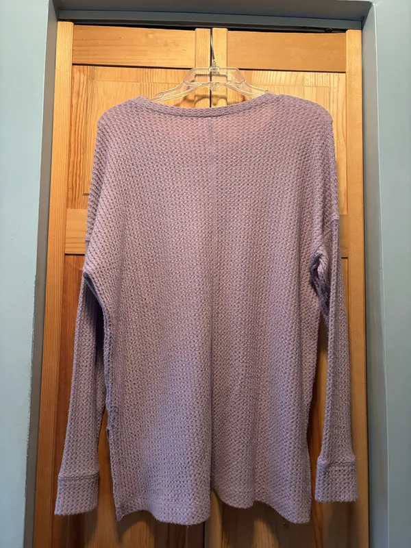 Waffle knit sweater - Image 5