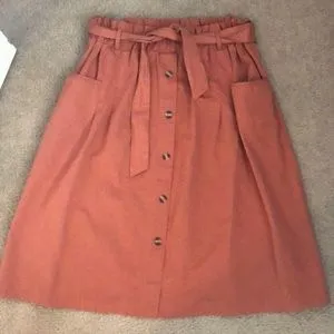 Paper bag Waist Pocket Skirt - Image 2