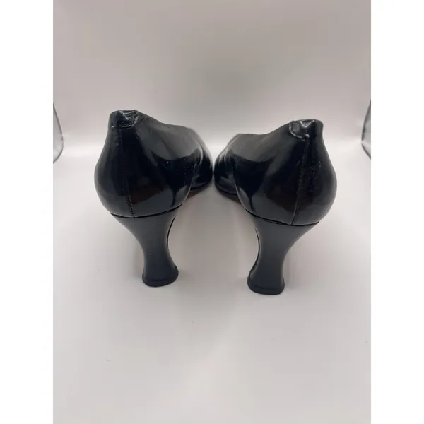 Bruno Melli Two Womens shoes black size 8‎ Patent Leather - Image 4
