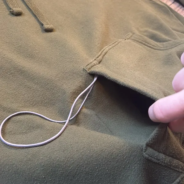 Oversized MINNESOTA Hoodie with hidden beer koozie pocket - Image 9