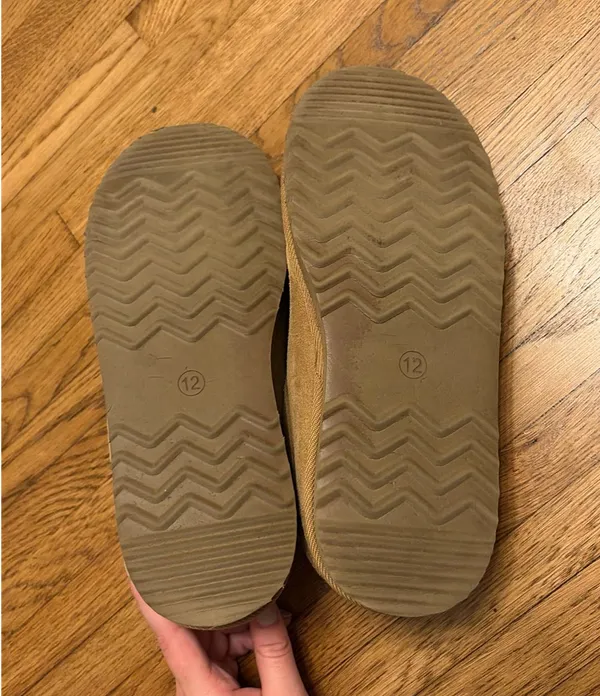 Brown Slippers Size 12 - Image 2