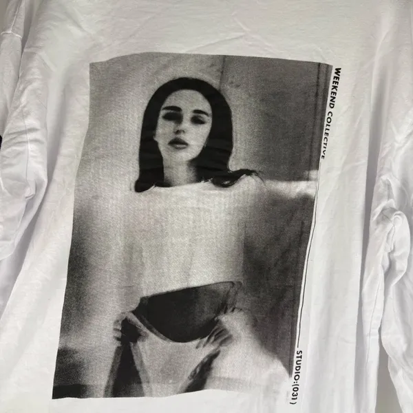ASOS DESIGN Weekend Collective Graphic Long Sleeve Tee – Size US 4 - Image 8