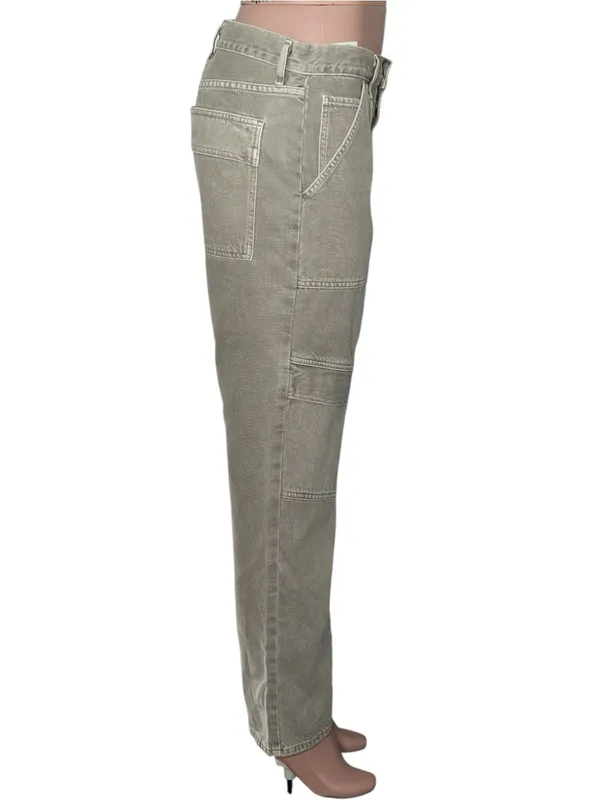 AGOLDE Cooper Cargo Jeans, Drab, 29” - Image 6
