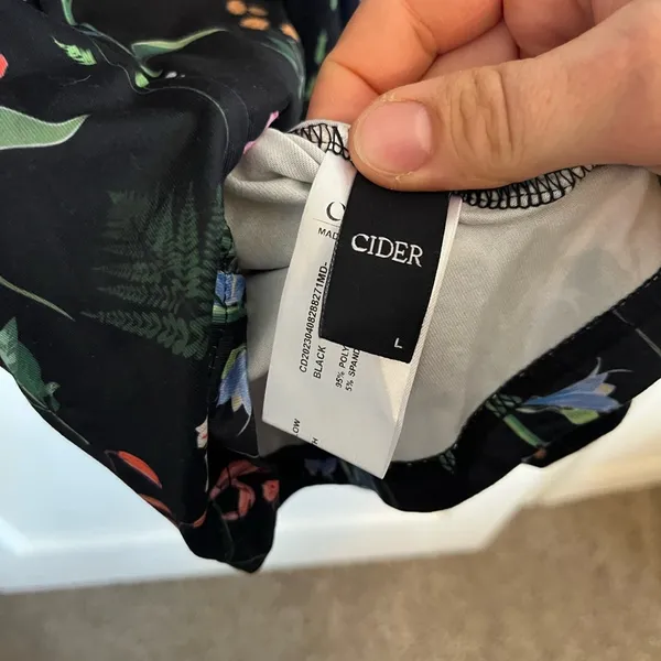 Cider floral mini sun dress - Image 3