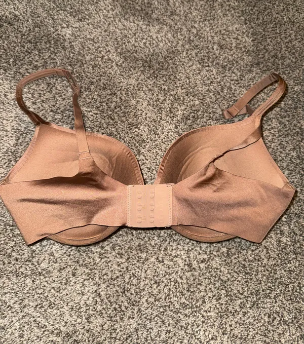 SKIMS Ultimate Teardrop Underwire Push-Up Bra 34D Brown - Image 4