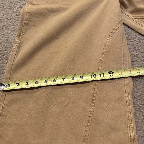 We The FREE PEOPLE Brown CHILL VIBES Dropped WIDE LEG Distressed Bootcut 30” NEW - Image 10
