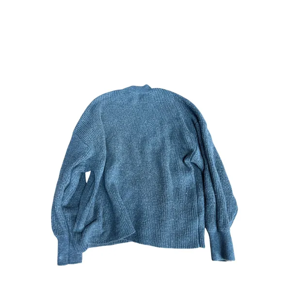 Vuori Womens Merino Wool Ribbed Mock Neck Sweater Heathered Gray Size Small - Image 2