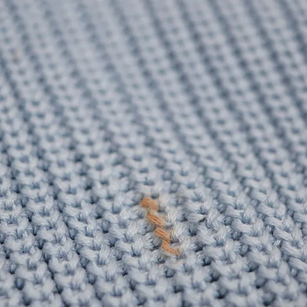 Brandy Melville Light Blue Ribbed‎ Knit Cropped Sweater - Image 10