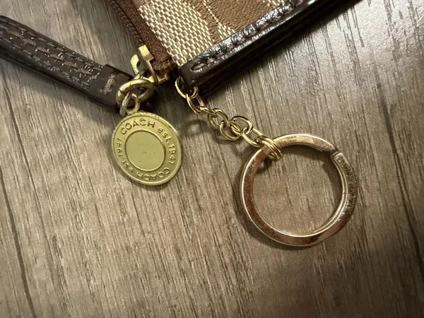 Vintage coach mini skinny coin wallet - Image 2