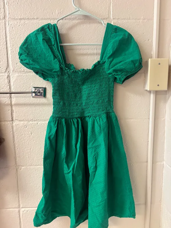 Dillard's Green babydoll dress - Image 2