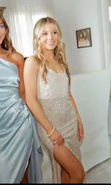Hello Molly Dust Blue Dress - Image 2