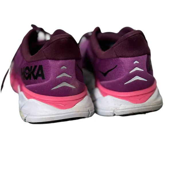 Hoka One One Women's Purple Pink Gradient Running Shoes - Image 6