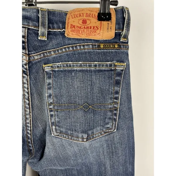 Lucky‎ Brand Women's Sundown Flare Denim Jeans Medium Blue Wash Size 2/26 - Image 5