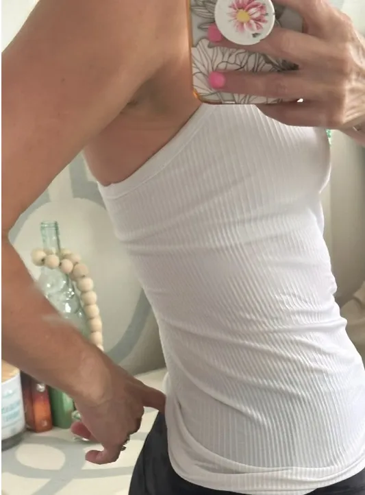 Lululemon White Tank  - Image 4
