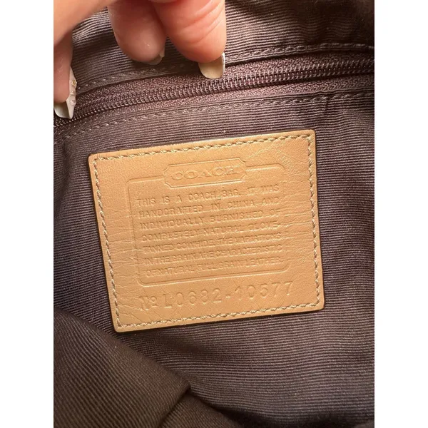 VTG Y2K Coach 10578 British Tan Soho Buckle Flap Cowhide Leather Shoulder Bag - Image 6