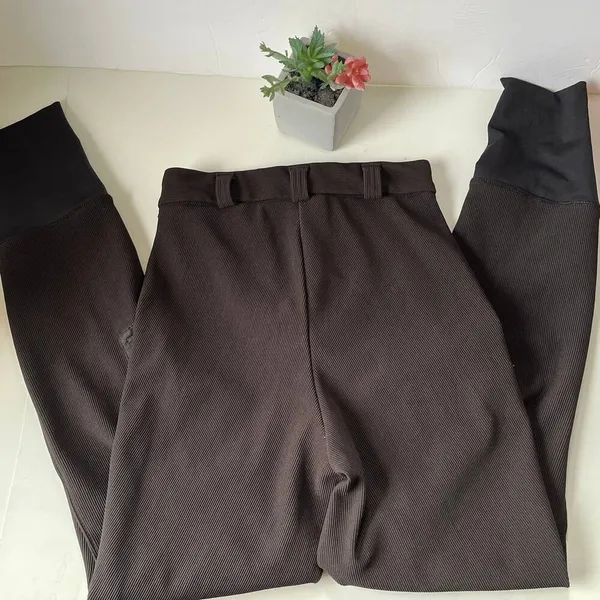 Tuffrider Equestrian Riding Womens Pants Sz 28 Breeches Ribbed Knee Patch Horse - Image 14