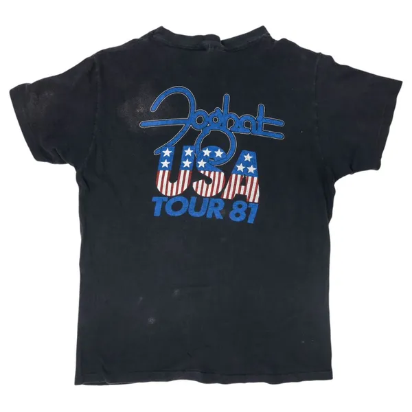Hanes Vintage Foghat Touring America 81 Shirt - Image 3