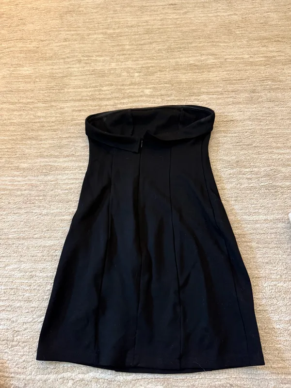 Beginning Boutique Black Mini Dress - Image 3