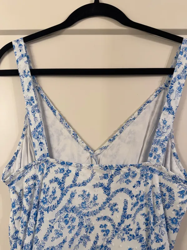 Olivaceous Floral Midi Dress - Image 7