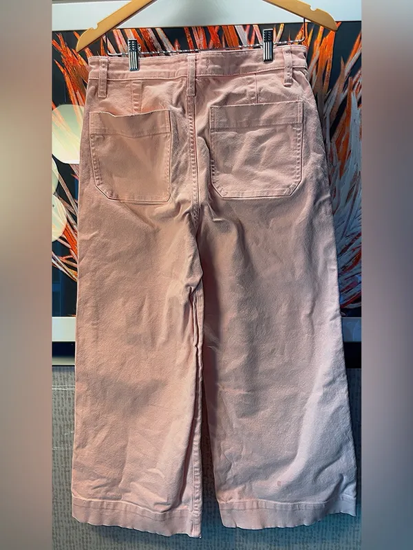 Madewell Emmitt crop pant wide leg - Image 6