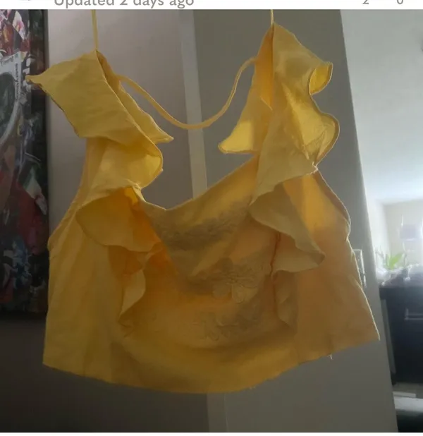 Milk and Honey Yellow two piece outfit - Image 2