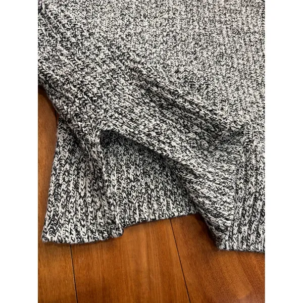 NWOT‎ Madewell Speckled Knit Turtleneck Crop Sweater Cozy Casual Women's Size S - Image 8