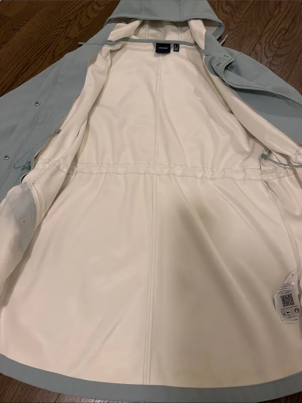 Vero Moda Blue Water Resistant Jacket Size Medium - C4-098 - Image 8