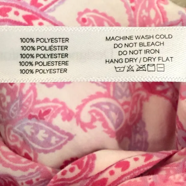 Honeydew Coastal Cozy Pajama Pants Tie Pink Lady Paisley SZ M #2617 - Image 11