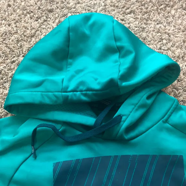 Nike Hoodies Logo Sweatshirt Teal - Image 3