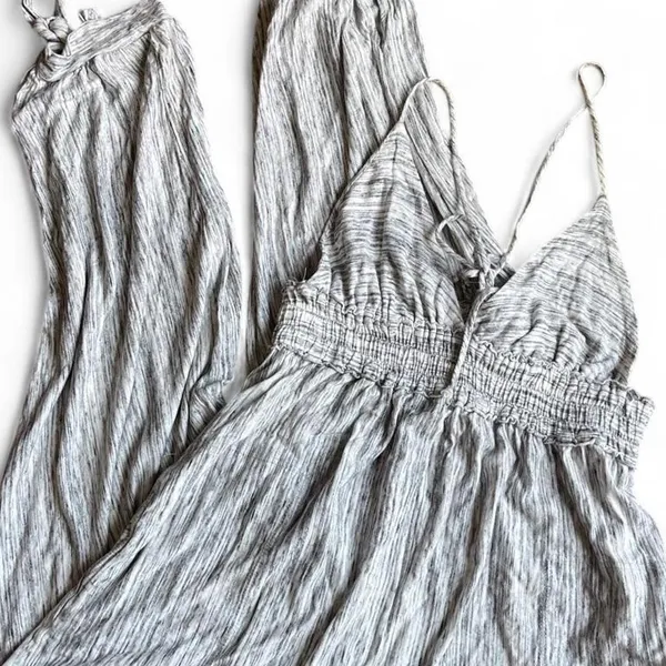Free-people Women's Grey Jumpsuit - Image 2