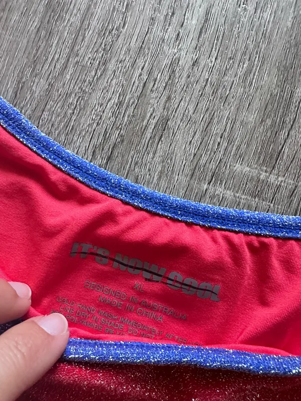 Free People‎ It's Now Cool Lurex The High Curve Duo Bikini Bottom XL New - Image 7